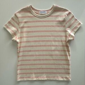 Parke Summerland Striped Cotton T-Shirt NWT